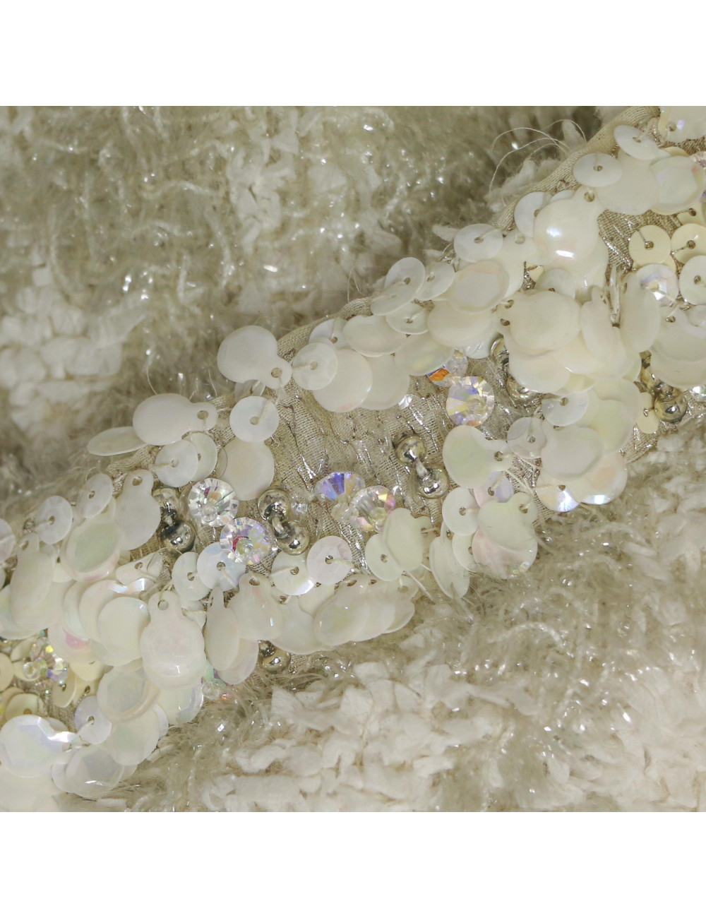 Robe T 38 CHANEL laine imprimé géométrique
