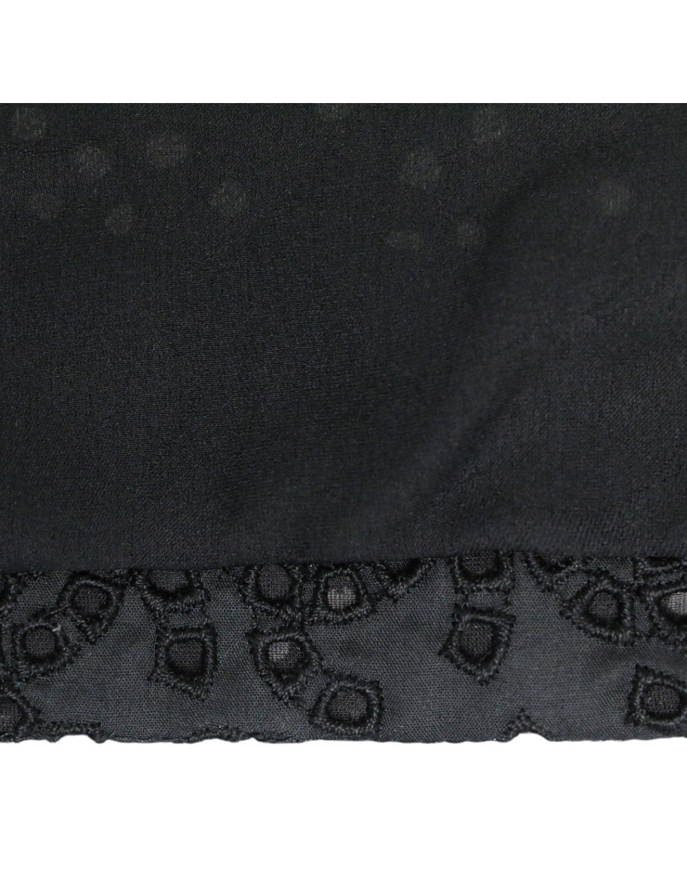 Blazer CHANEL T38 croisé coton noir