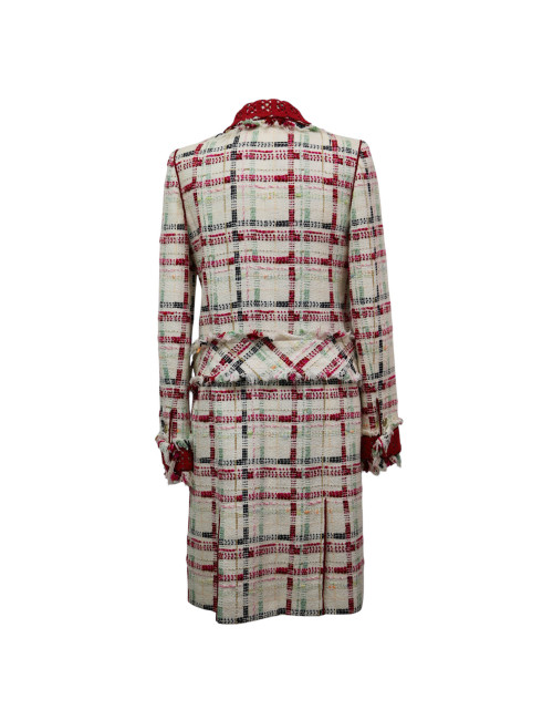 Manteau T38 CHANEL tweed 
