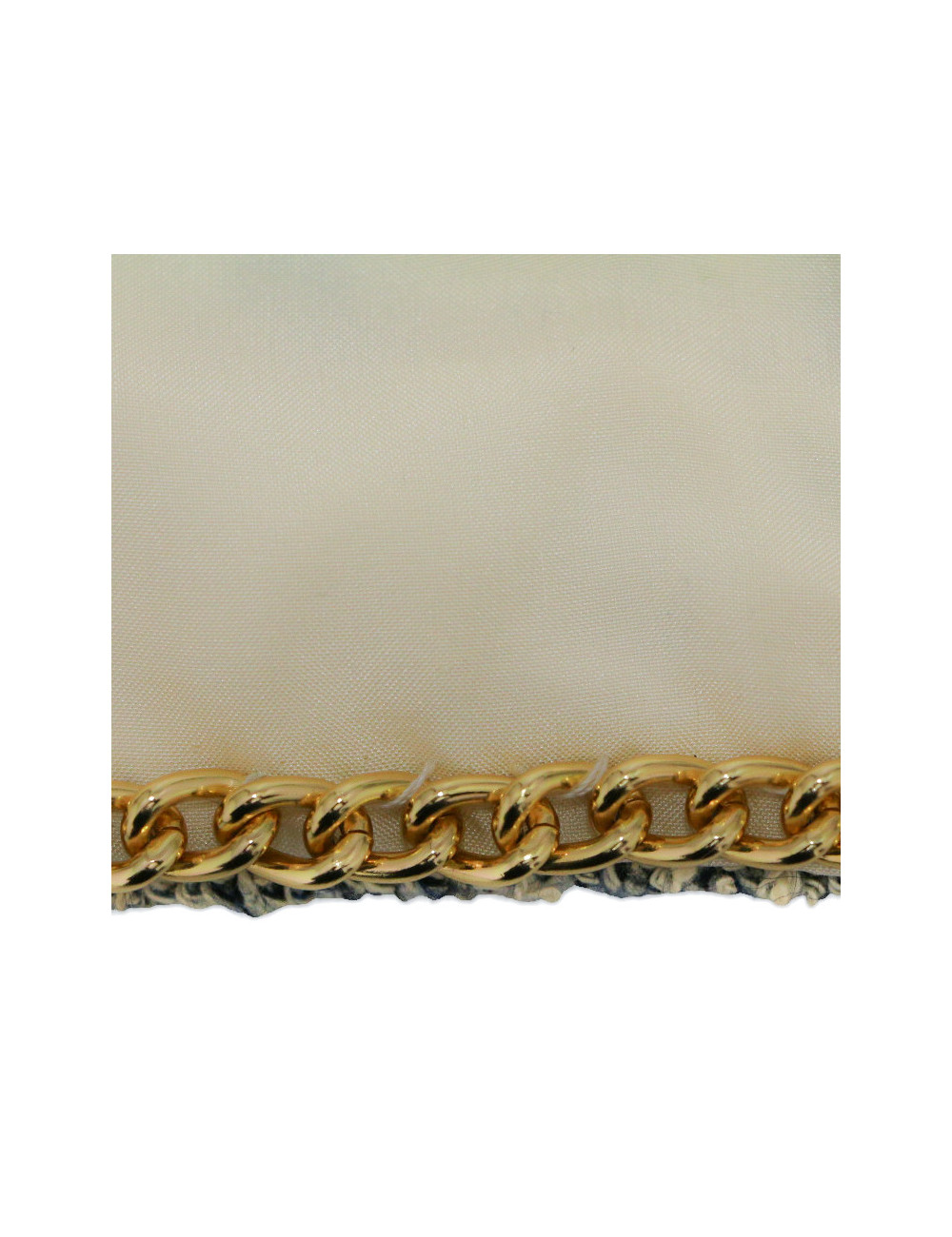 Veste CHANEL Couture T 38 beige bleue