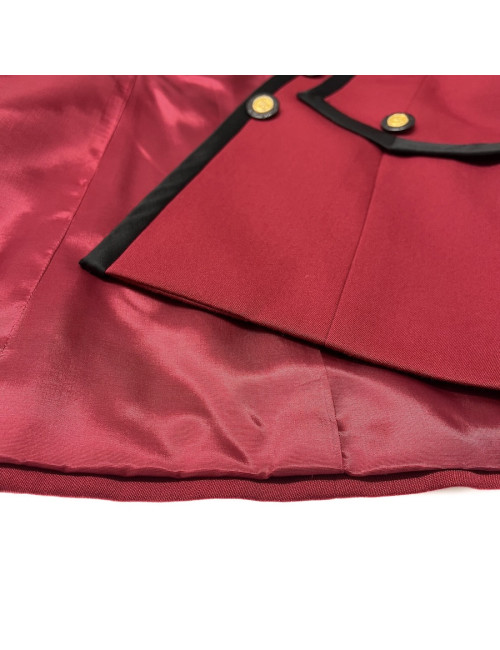 Robe T 38 CHANEL laine géométrique