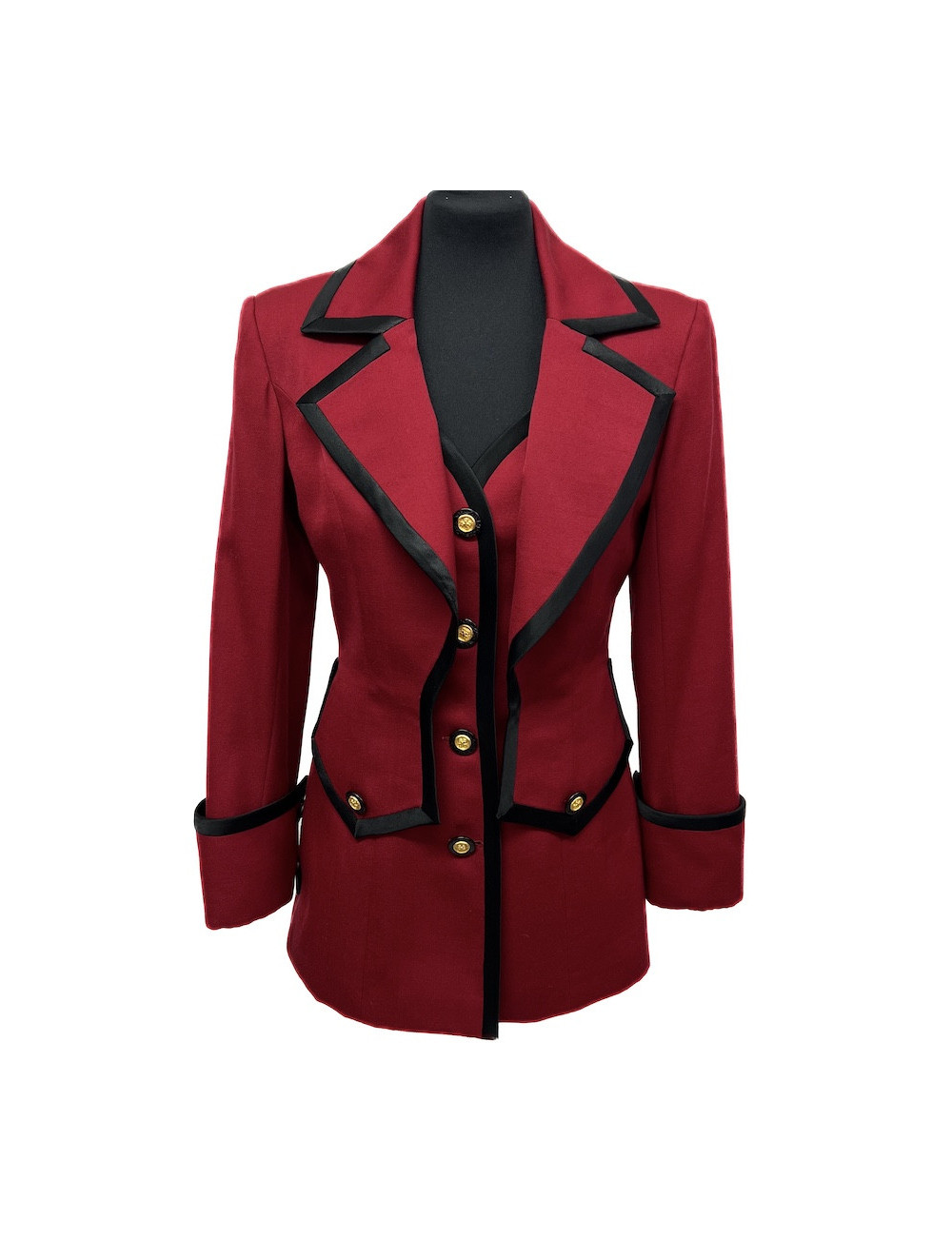 Robe rouge CHANEL glamour