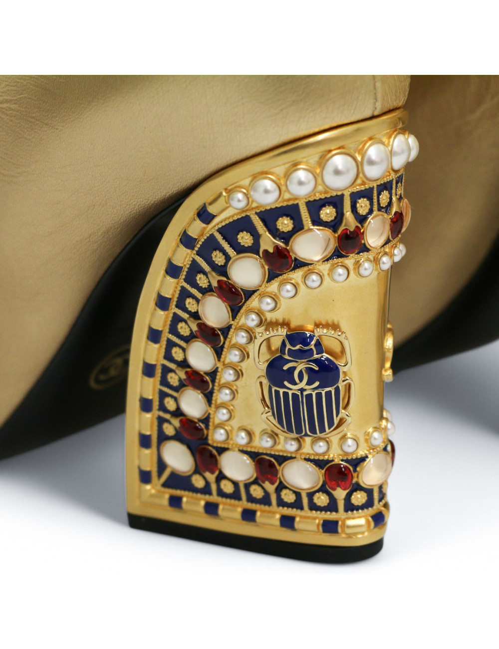 Robe pull T 38 CHANEL laine noire et blanche imprimé géométrique