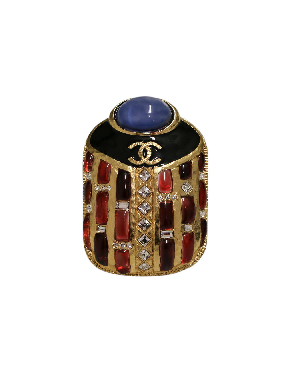 Broche CHANEL Scarabée Métiers d'art
