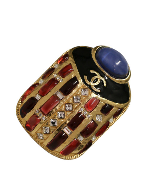 Broche CHANEL Scarabée Métiers d'art