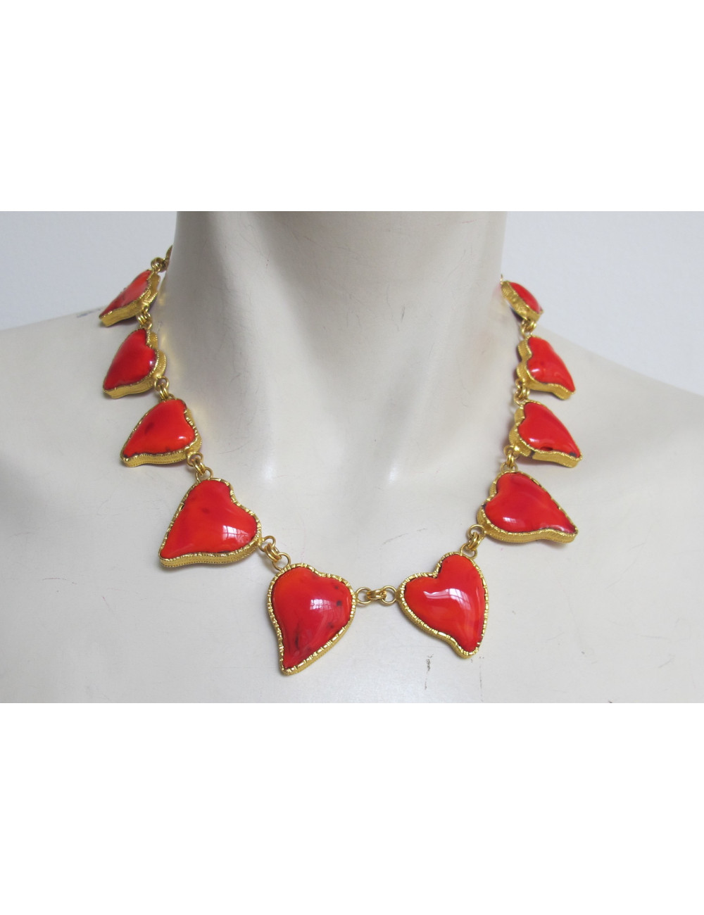 collier "HEARTS" MARGUERITE DE VALOIS