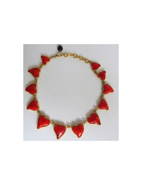 collier "HEARTS" MARGUERITE DE VALOIS