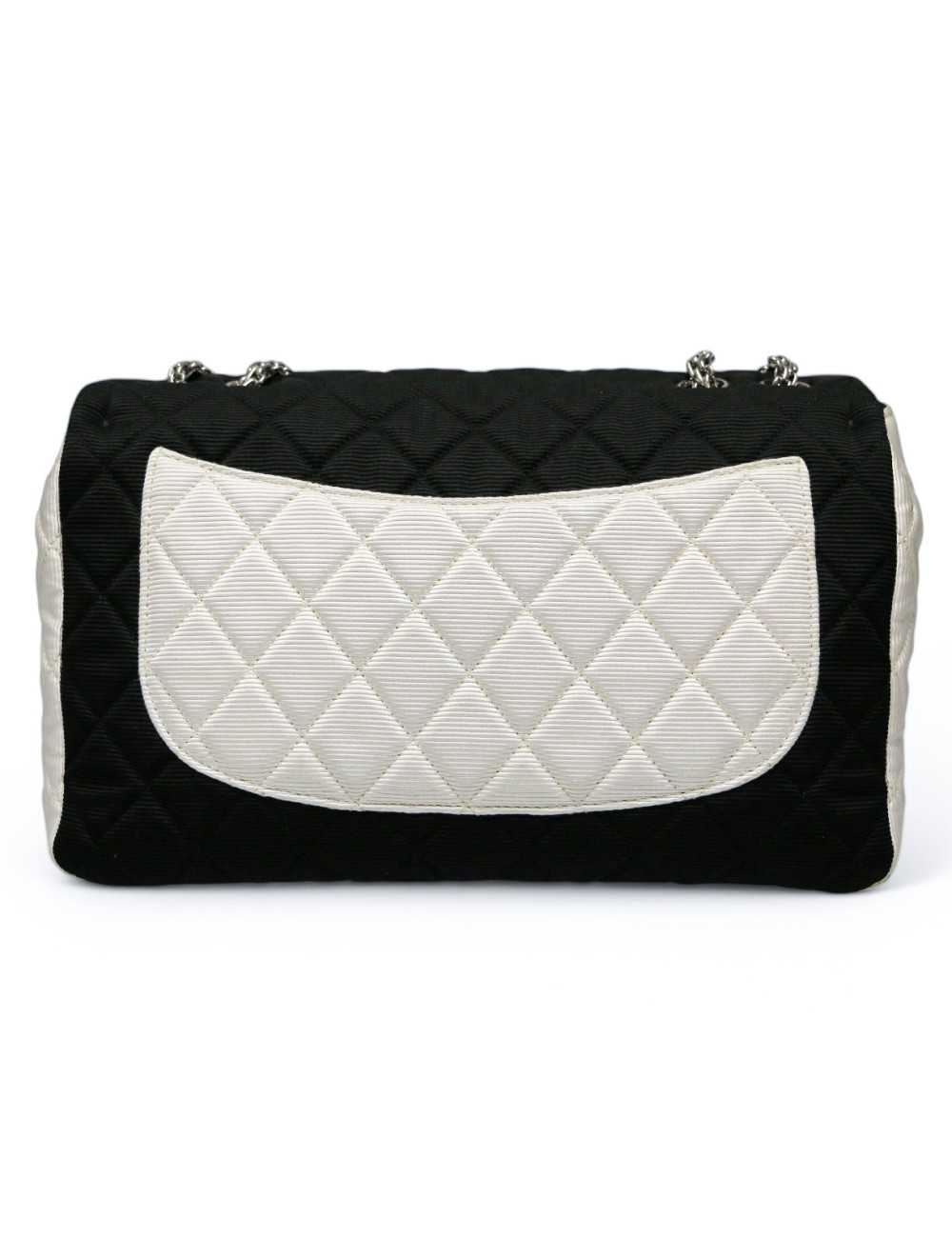 2.55 CHANEL bicolore noir blanc