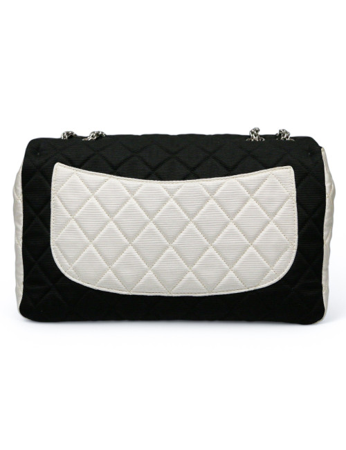 2.55 CHANEL bicolore noir blanc