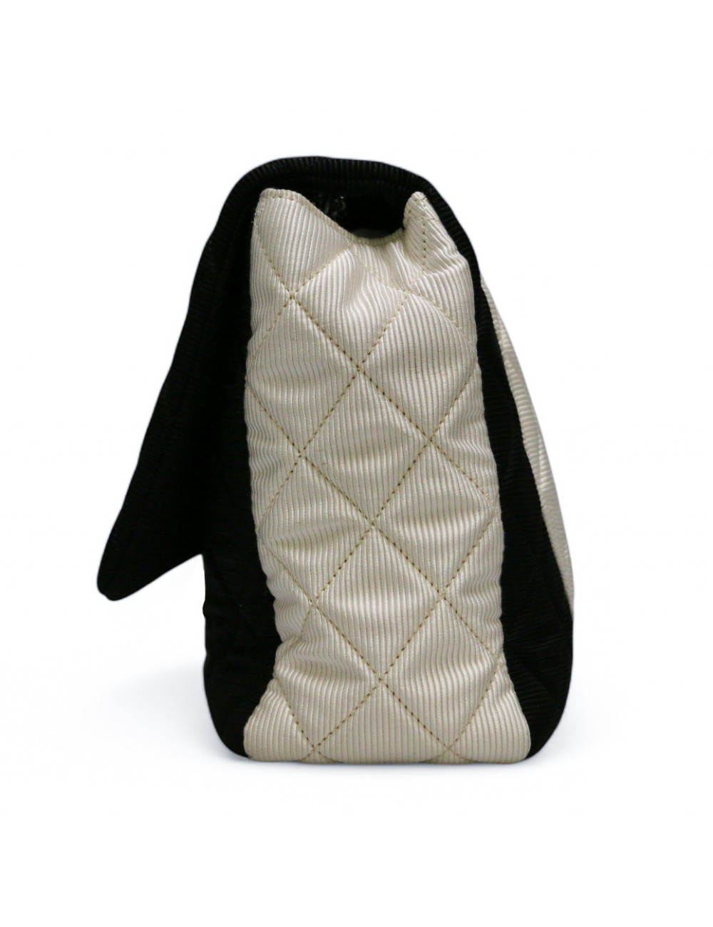 2.55 CHANEL bicolore noir blanc