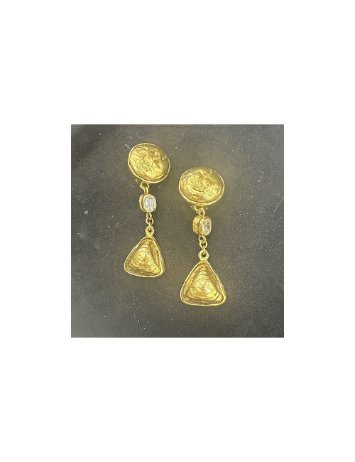 Boucles d'oreilles CHANEL couture