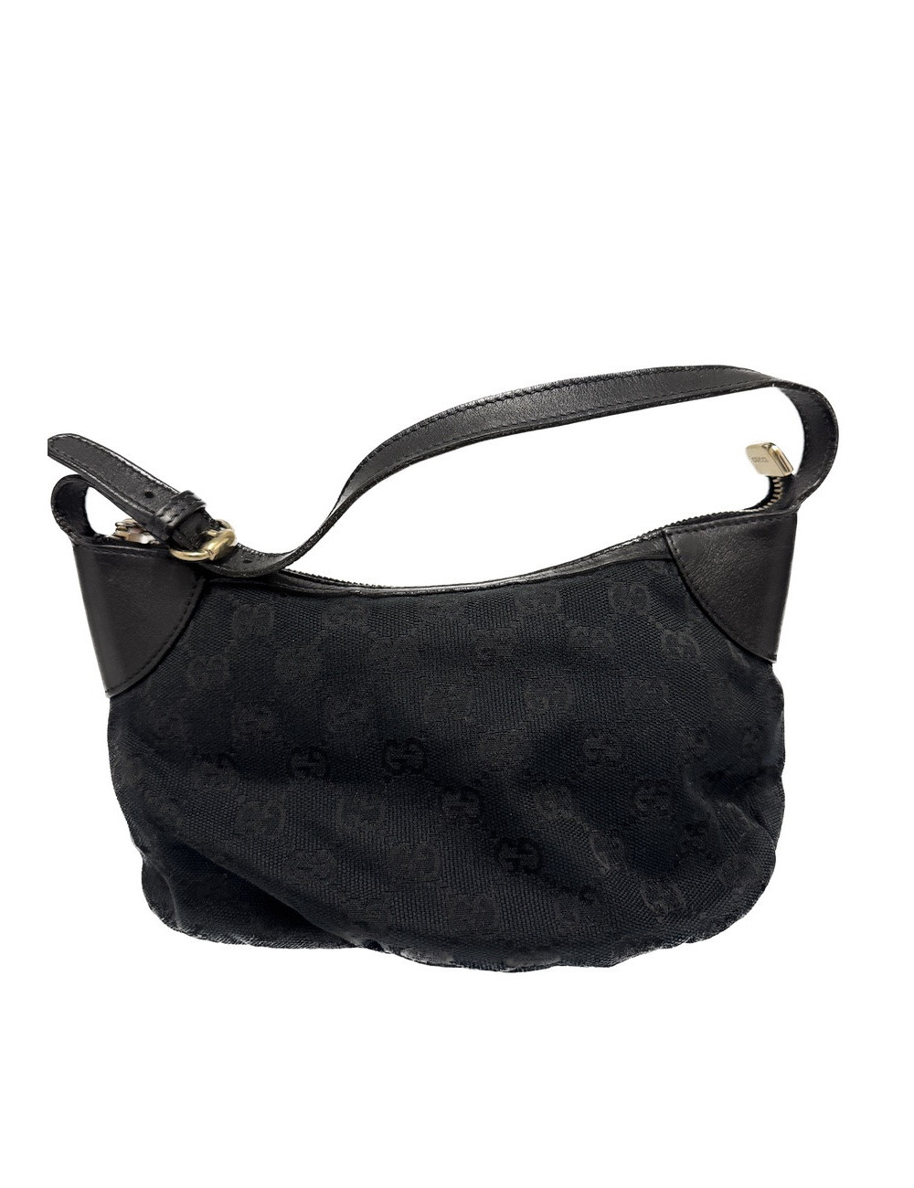 Mini sac GUCCI toile noire GG