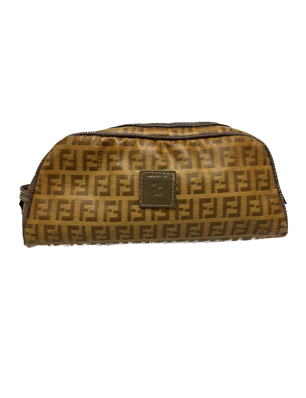 Trousse FENDI toile Zucchino