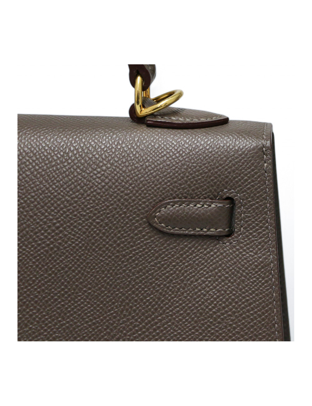 Sac Hermès Kelly 25 étoupe : livraison express dans le monde entier