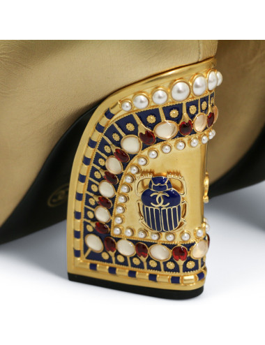 Cuissardes Egypte CHANEL dorées 2019 2