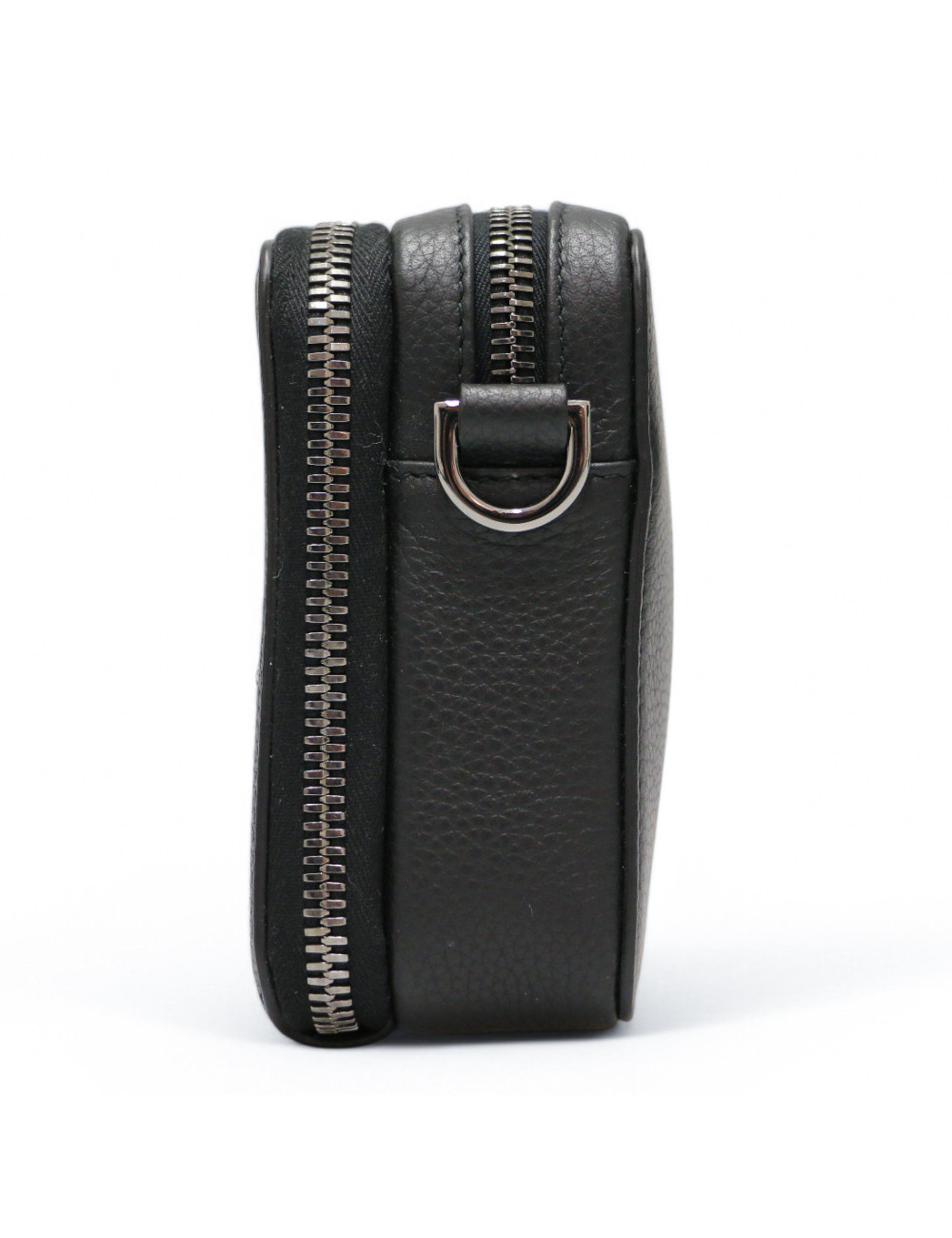 Sac bandoulière DIOR cuir de veau noir