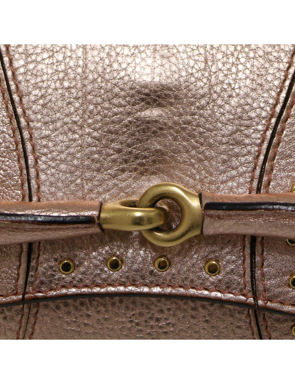 Sac Gucci Horsebit en cuir rose brillant, collection Gucci x Tom Ford