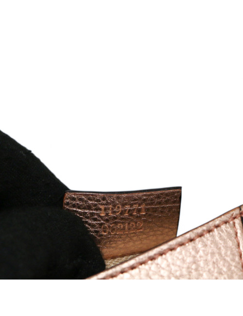 Sac Gucci Horsebit en cuir rose brillant, collection Gucci x Tom Ford