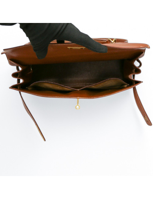 Kelly 35 vintage epsom gold Hermès vintage : occasion authentique.