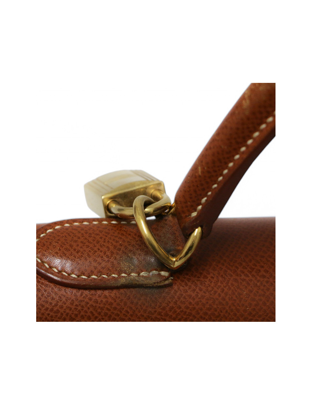 Kelly 35 vintage epsom gold Hermès vintage : occasion authentique.