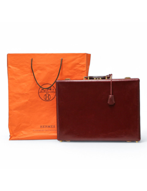 Malette HERMES Rouge H