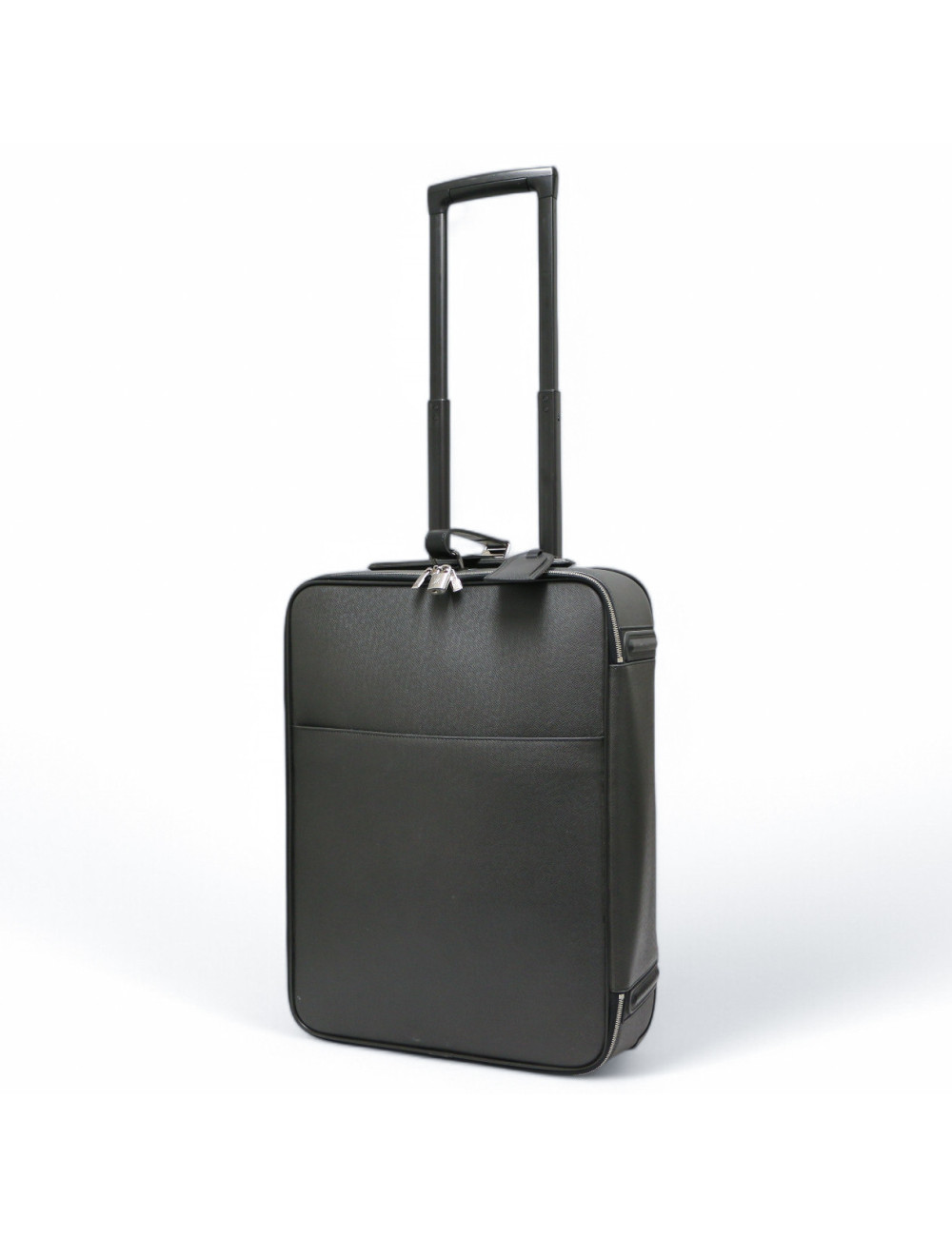 Valise roulante Pegase LOUIS VUITTON cuir Taiga ardoise