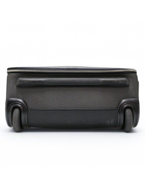 Valise roulante Pegase LOUIS VUITTON cuir Taiga ardoise