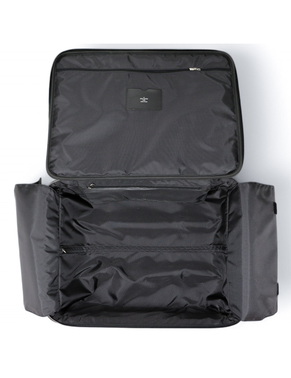 Valise roulante Pegase LOUIS VUITTON cuir Taiga ardoise