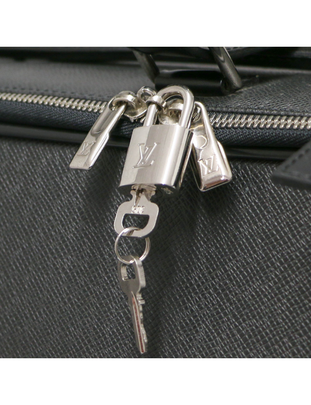 Valise roulante Pegase LOUIS VUITTON cuir Taiga ardoise