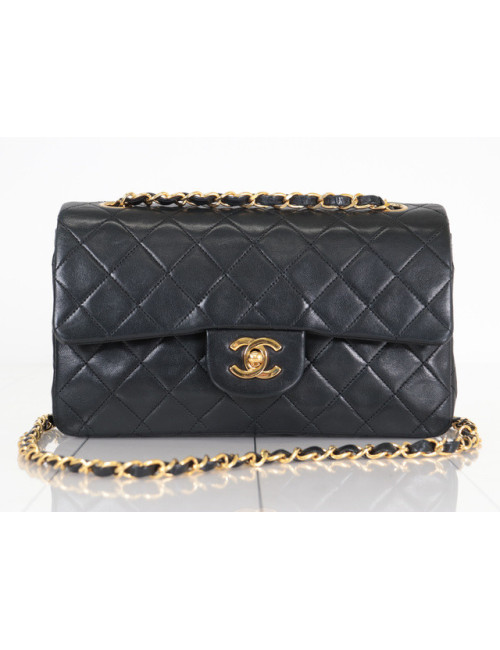 Sac classique CHANEL 23 noir : sac d'occasion certifiée authentique