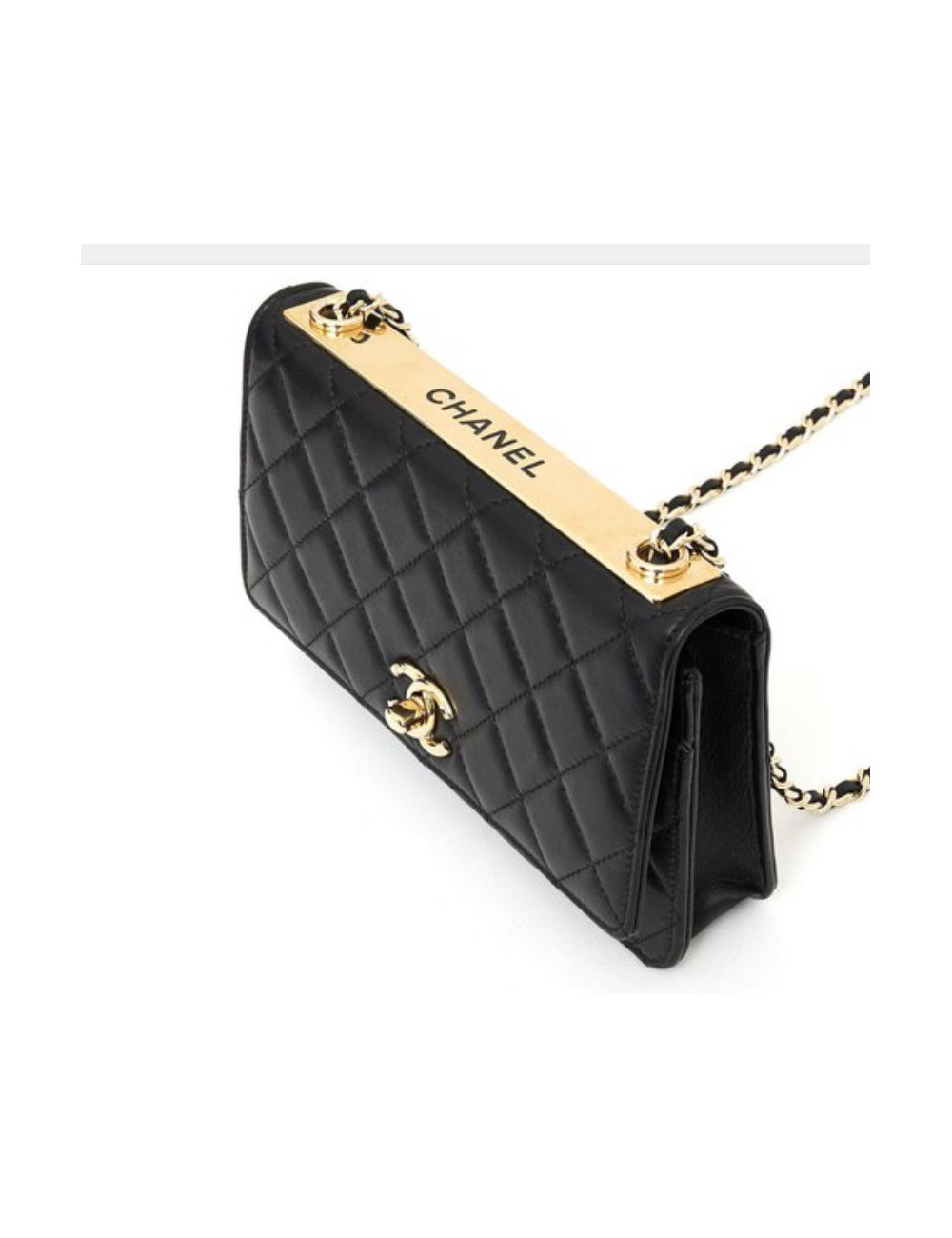 Mini sac CHANEL WOC cuir d'agneau