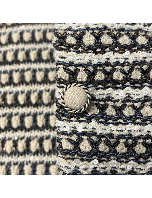 Cardigan Chanel T38 disponible en seconde main de luxe