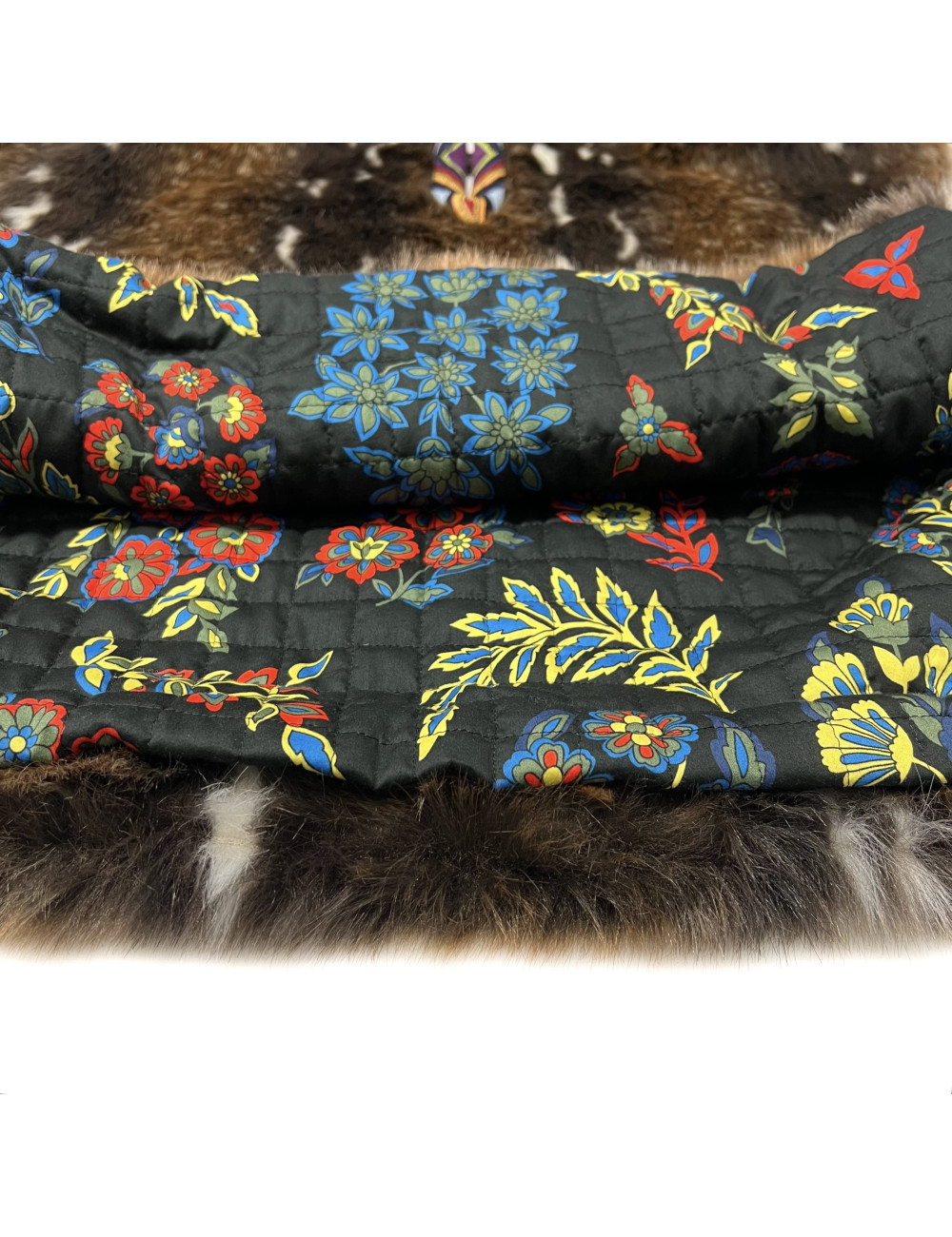 Veste fausse fourrure ETRO