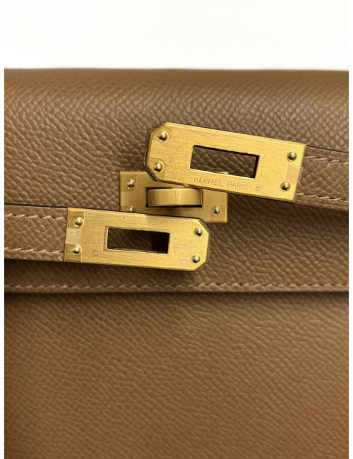 Sac Hermes Kelly 25 sellier biscuit  : occasion certifiée authentique