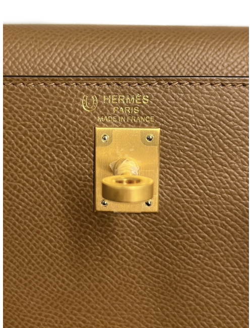 Sac Hermes Kelly 25 sellier biscuit  : occasion certifiée authentique
