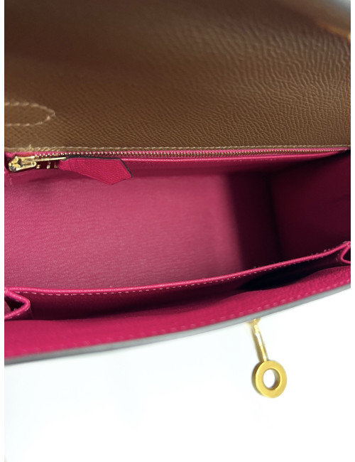Sac Hermes Kelly 25 sellier biscuit  : occasion certifiée authentique