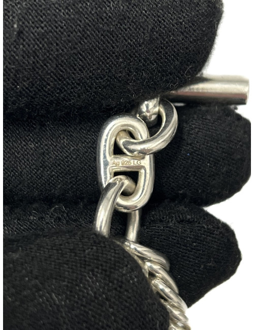 Collier multirangs Chaîne d'Ancre HERMES