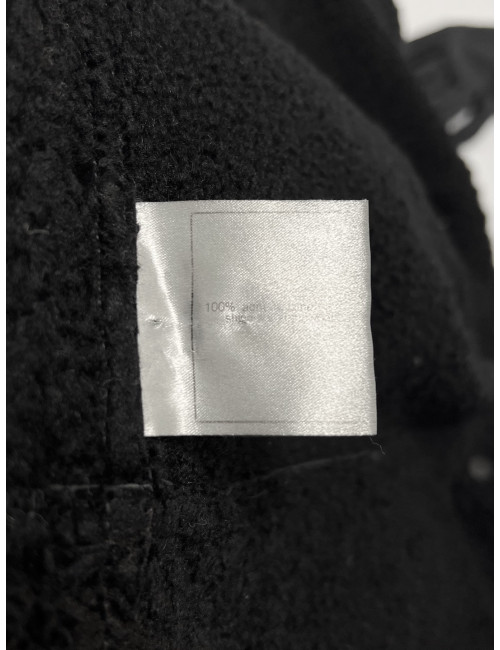 Caban T 42 CHANEL agneau noir