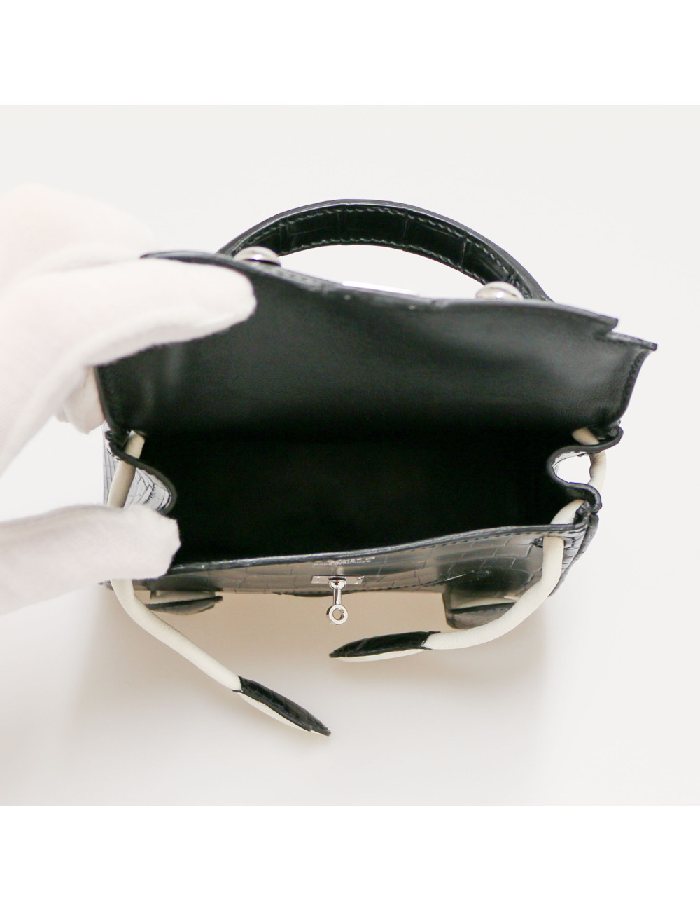 Kelly doll HERMES alligator