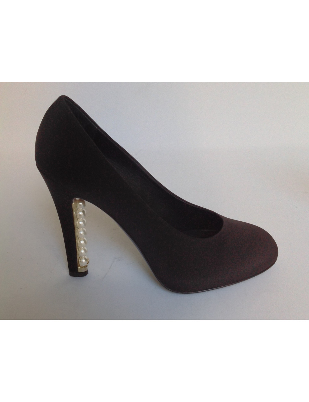 Escarpins CHANEL  perles nacrées