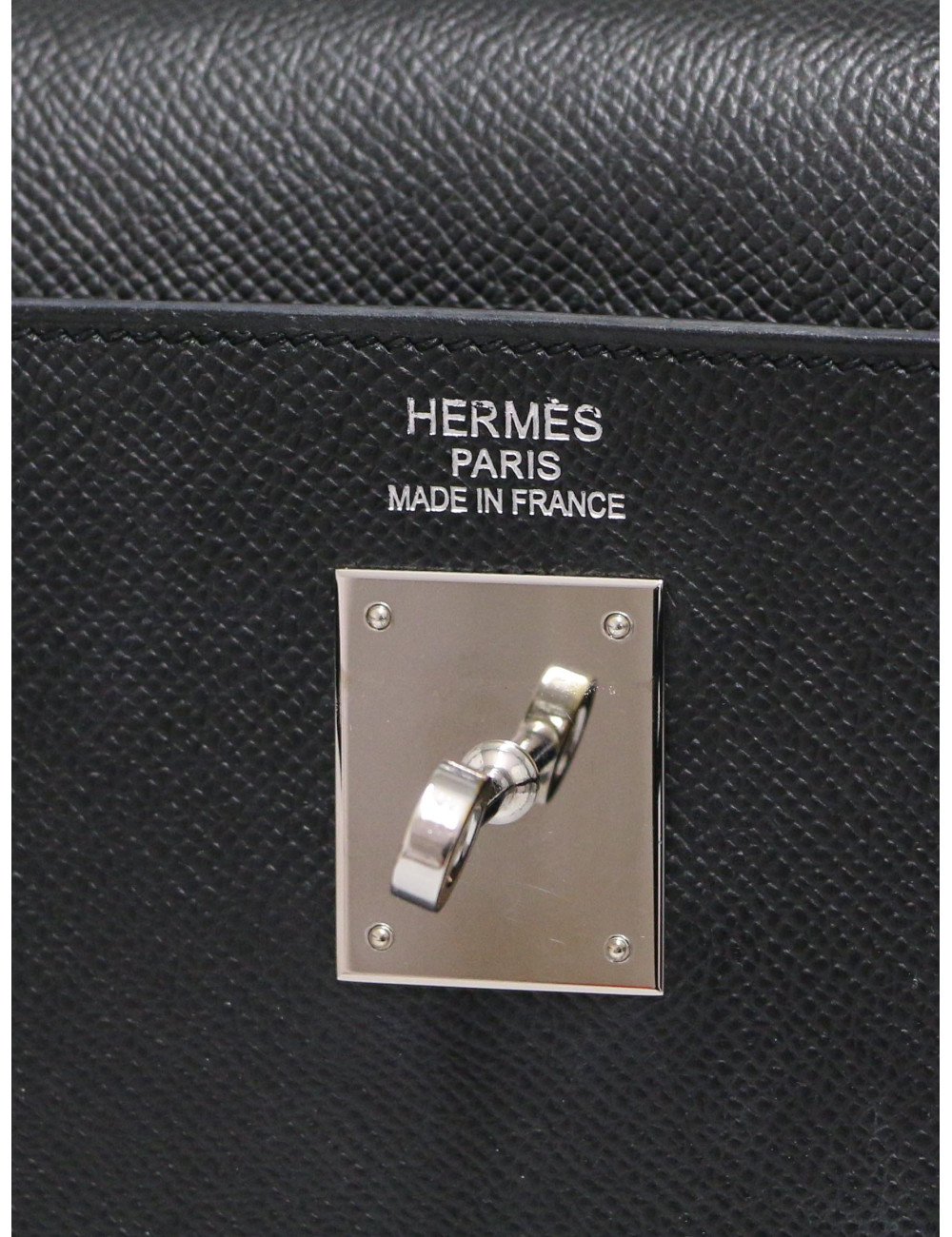 Sac Kelly 35 sellier HERMES epsom noir