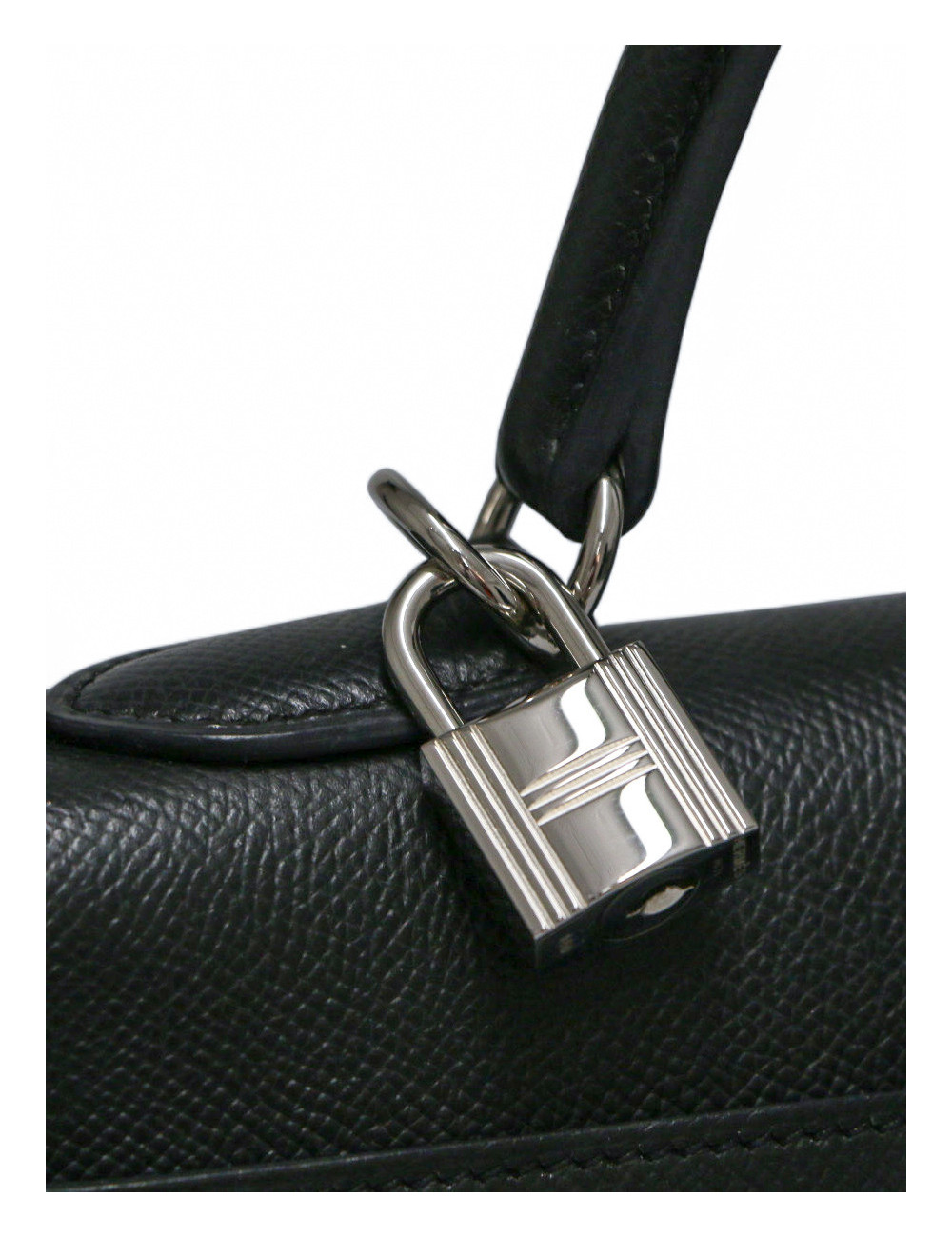 Sac Kelly 35 sellier HERMES epsom noir