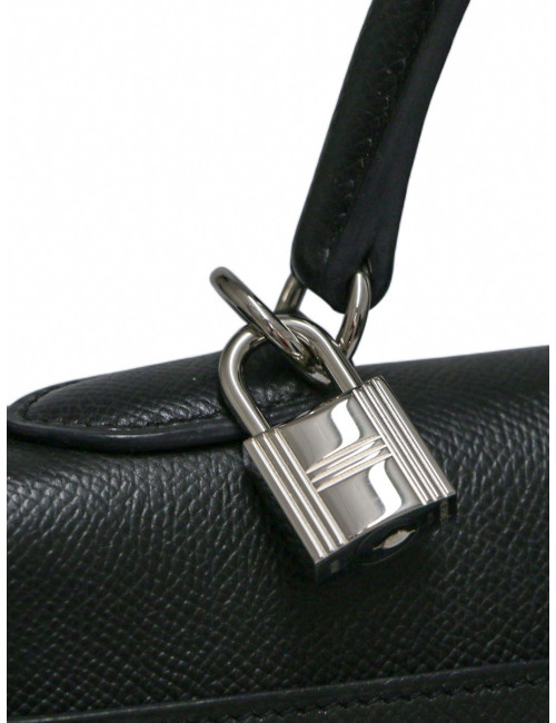 Sac Kelly 35 sellier HERMES epsom noir