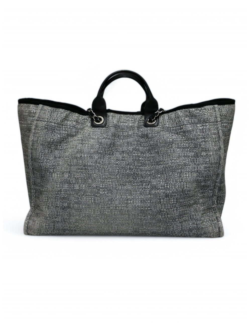Cabas Deauville CHANEL tweed gris