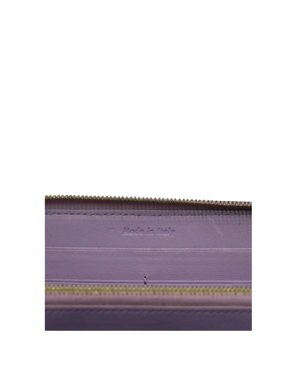 Portefeuille CELINE cuir violet et bleu royal