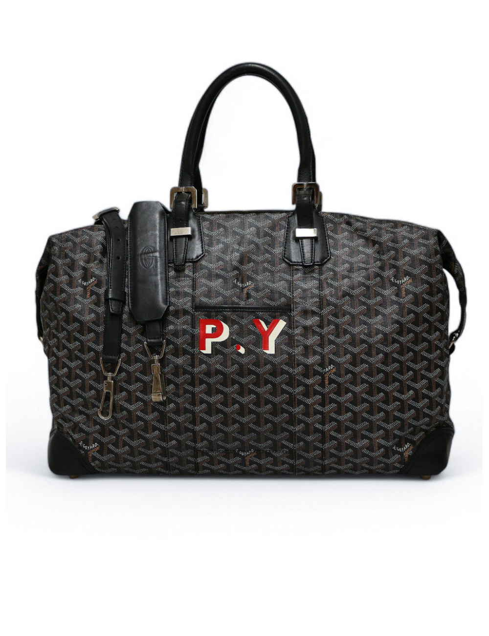 Sac de voyage GOYARD Boeing toile noire