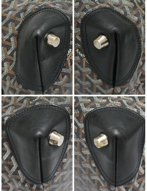 Sac de voyage GOYARD Boeing toile noire