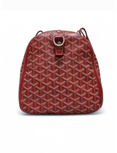 Sac GOYARD Croix Jules Boston toile rouge 2