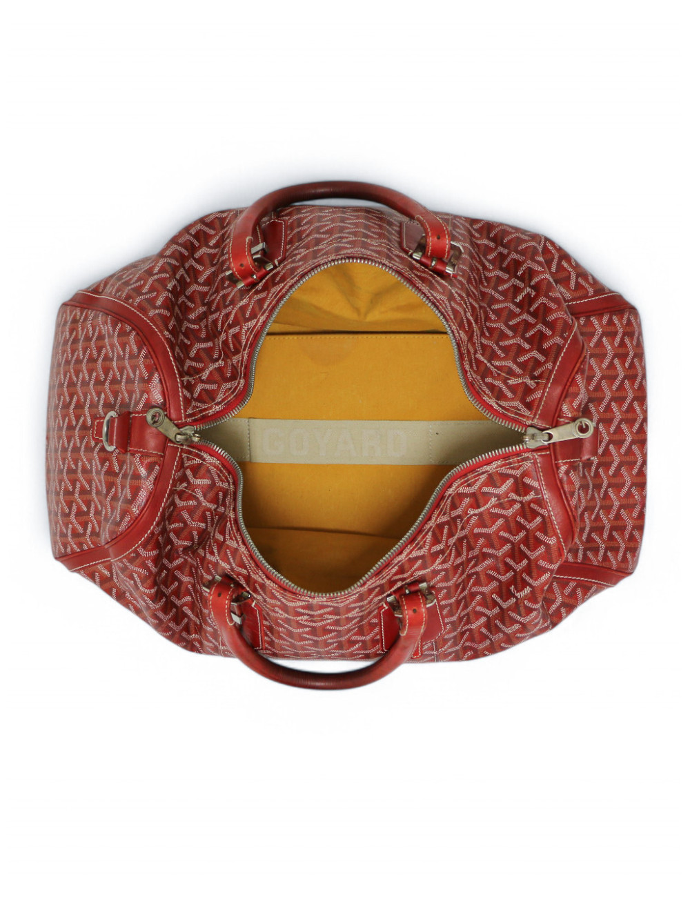 Sac Boston Croix Jules Goyard disponible en seconde main de luxe