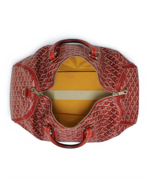 Sac GOYARD Croix Jules Boston toile rouge